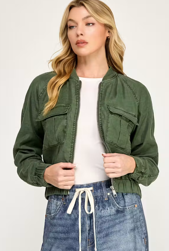 LEVEL 99 ALEX BOMBER JACKET