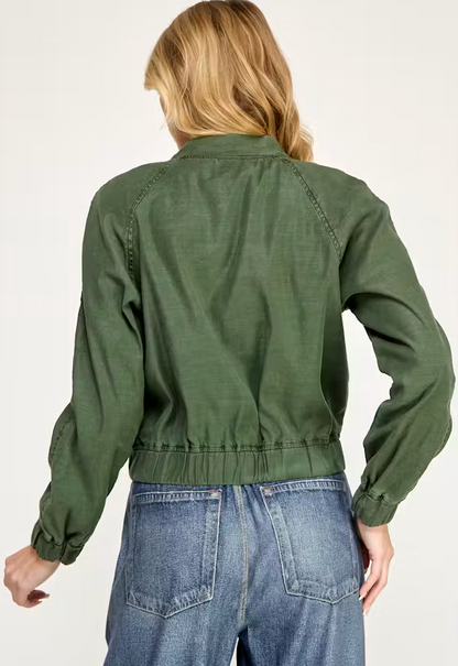 LEVEL 99 ALEX BOMBER JACKET