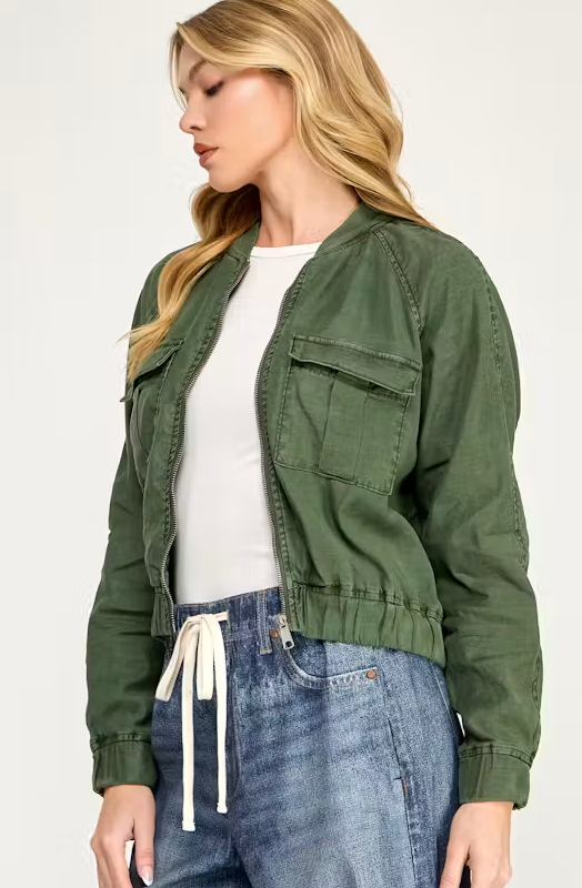 LEVEL 99 ALEX BOMBER JACKET