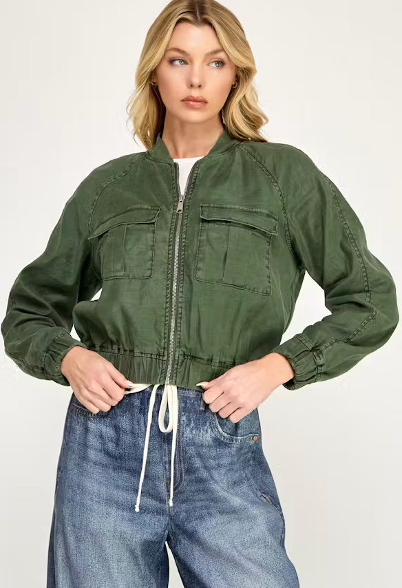 LEVEL 99 ALEX BOMBER JACKET