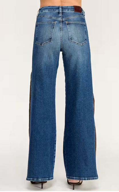 LEVEL 99 BAJA STRIPE CORD DENIM