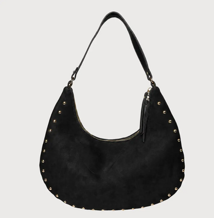 AHDORNED BRIE STUDDED SHOULDER BAG