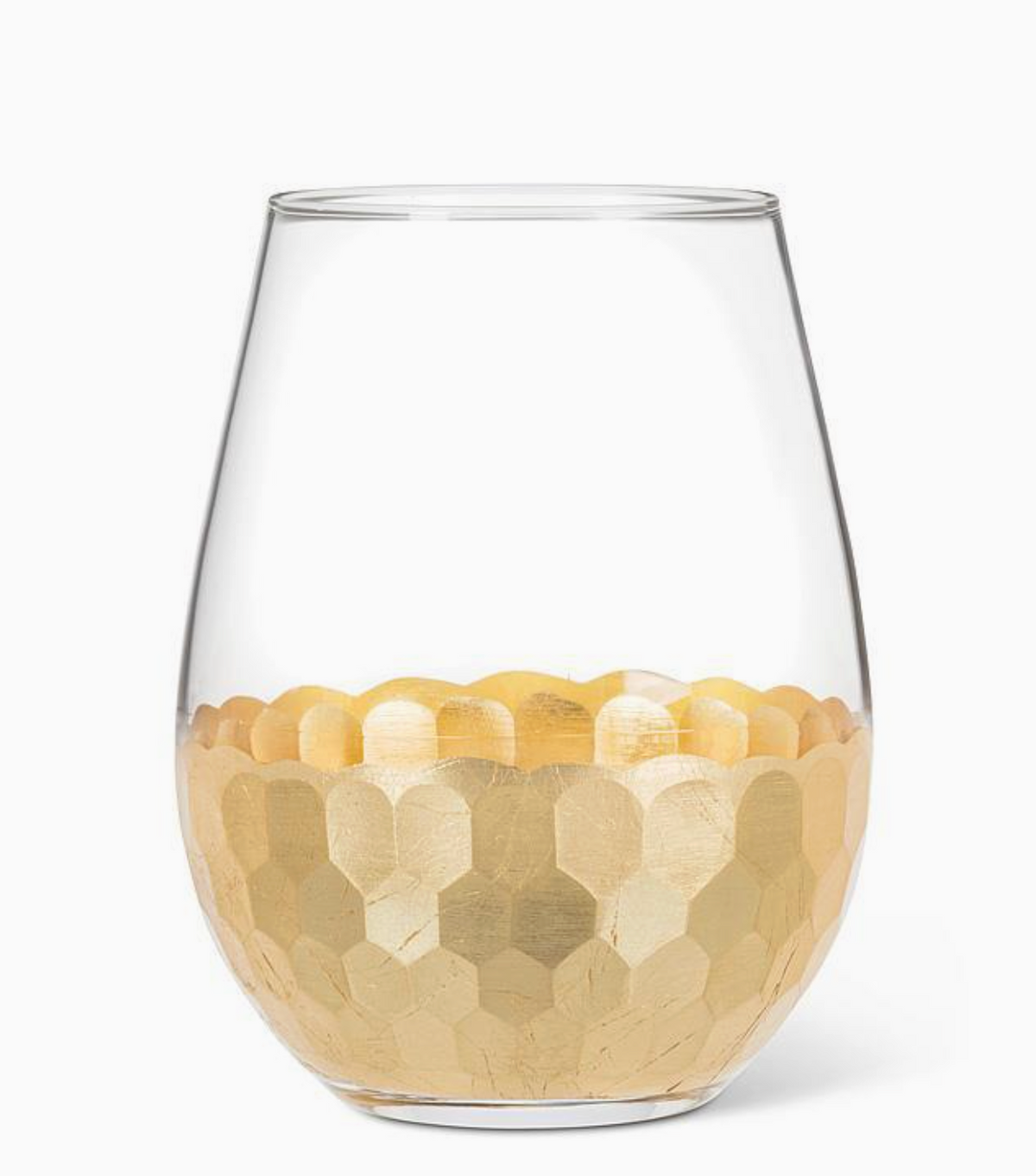 ABBOTT GOLDEN GIRL STEMLESS WINE GLASS