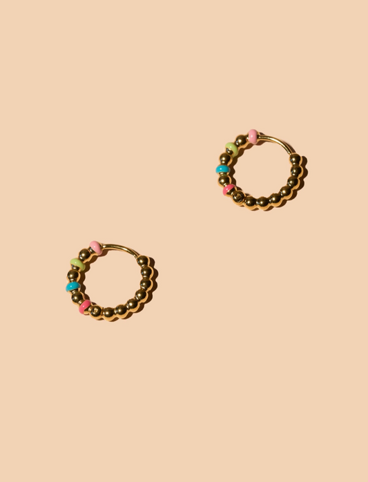 PETER + JUNE DIPPIN' DOTS HOOPS