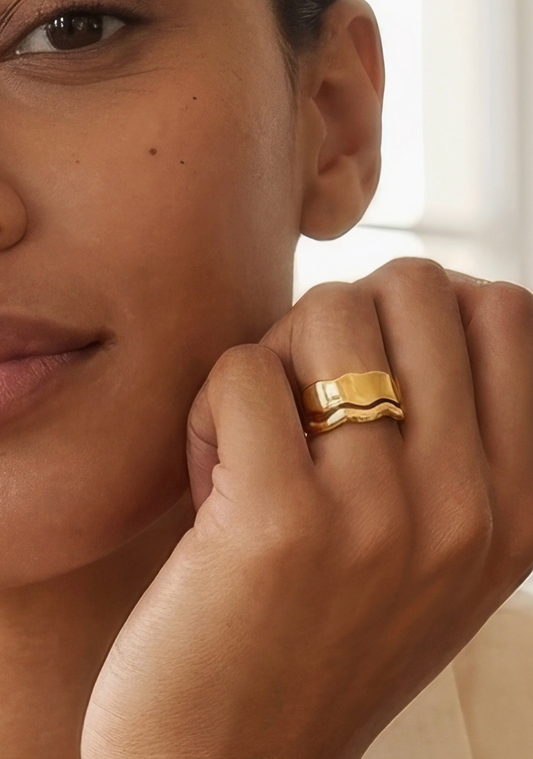 PETER + JUNE VIBES STACKING RINGS