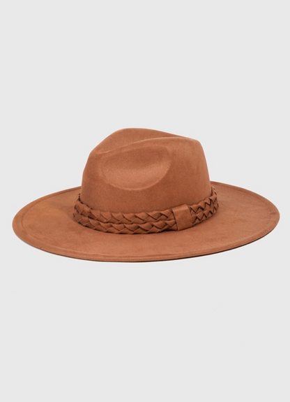 ANARCHY STREET COPPER WIDE BRIM HAT