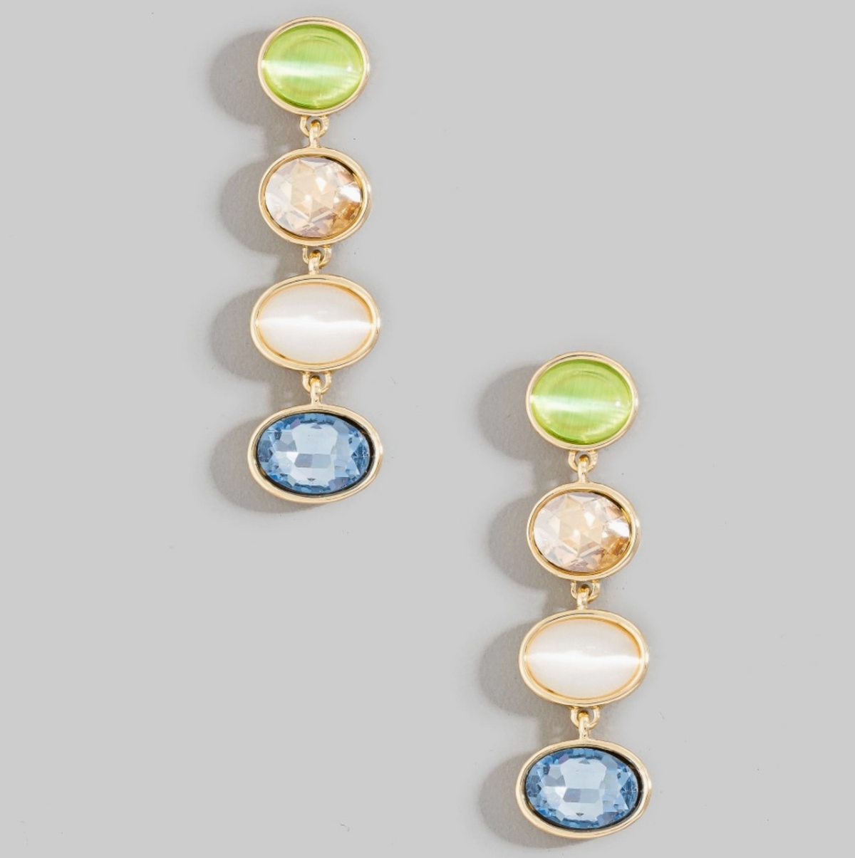 ANARCHY STREET BEJEWELED EARRINGS