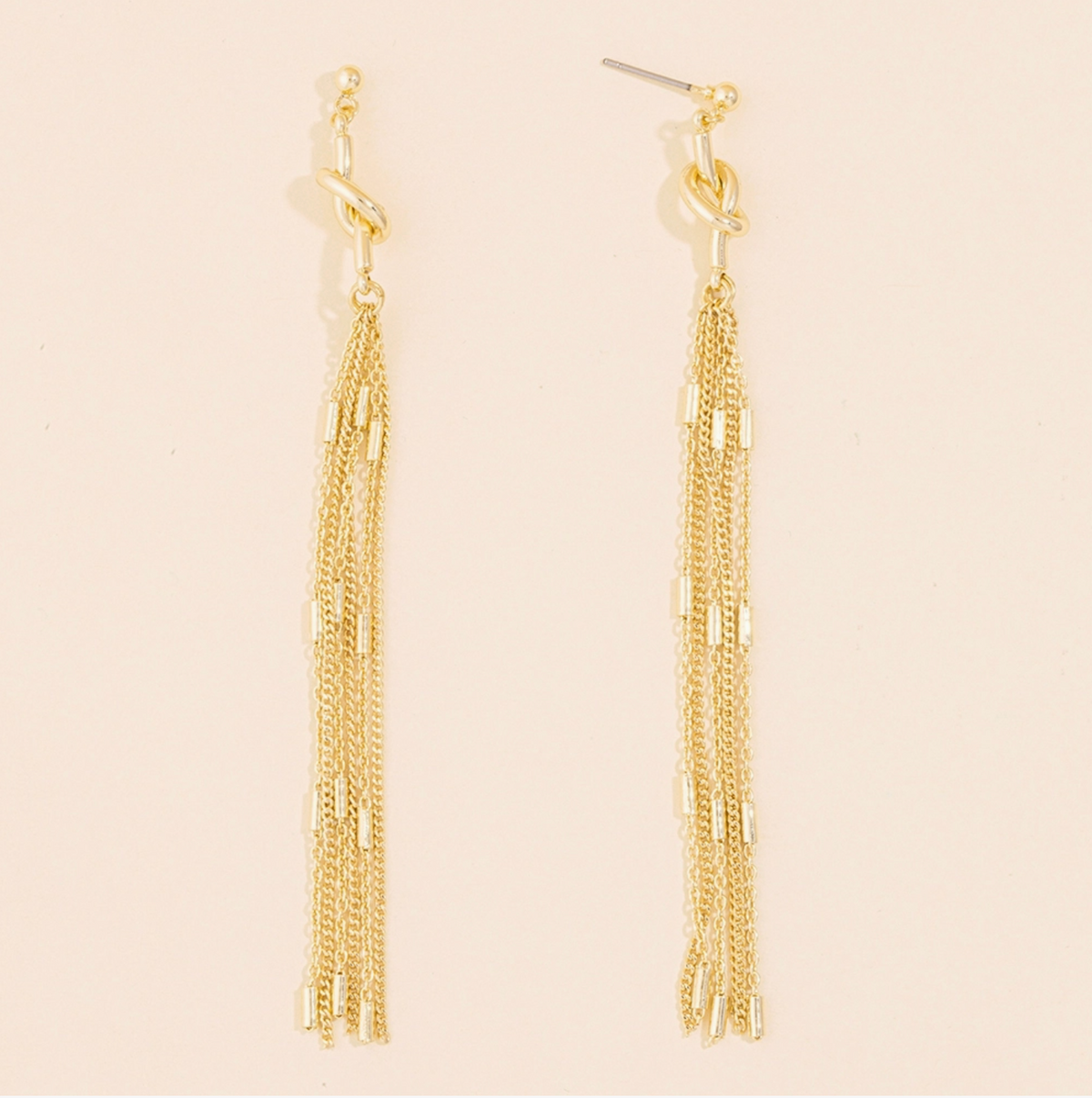 ANARCHY STREET LOVE KNOT EARRINGS