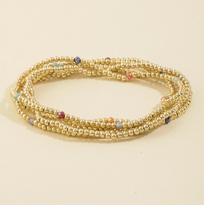 ANARCHY STREET BEADED STETCH BRACELETS
