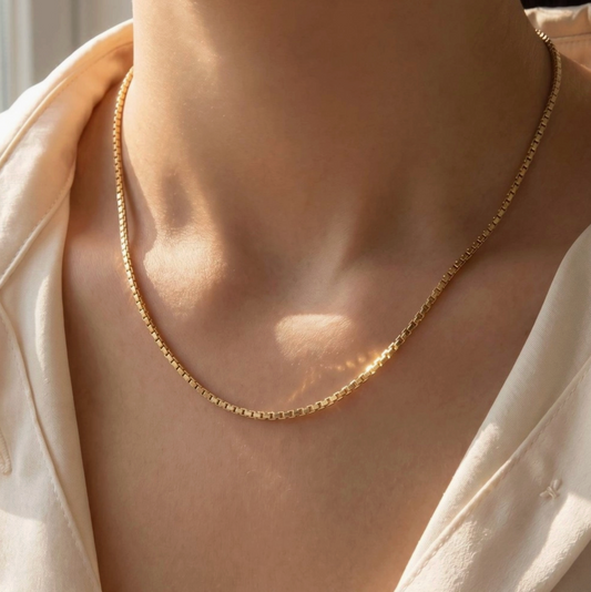 ANARCHY STREET BOX CHAIN NECKLACE
