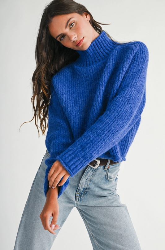AEMI + CO WINTER BLUES SWEATER