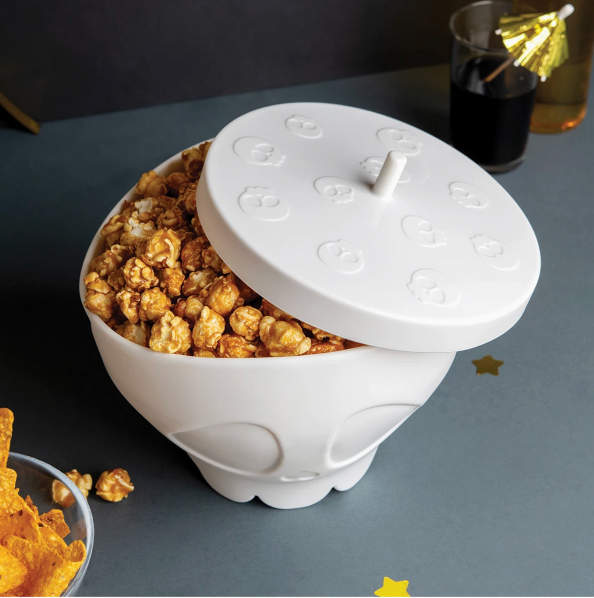 OTOTO SKULL POPCORN POPPER