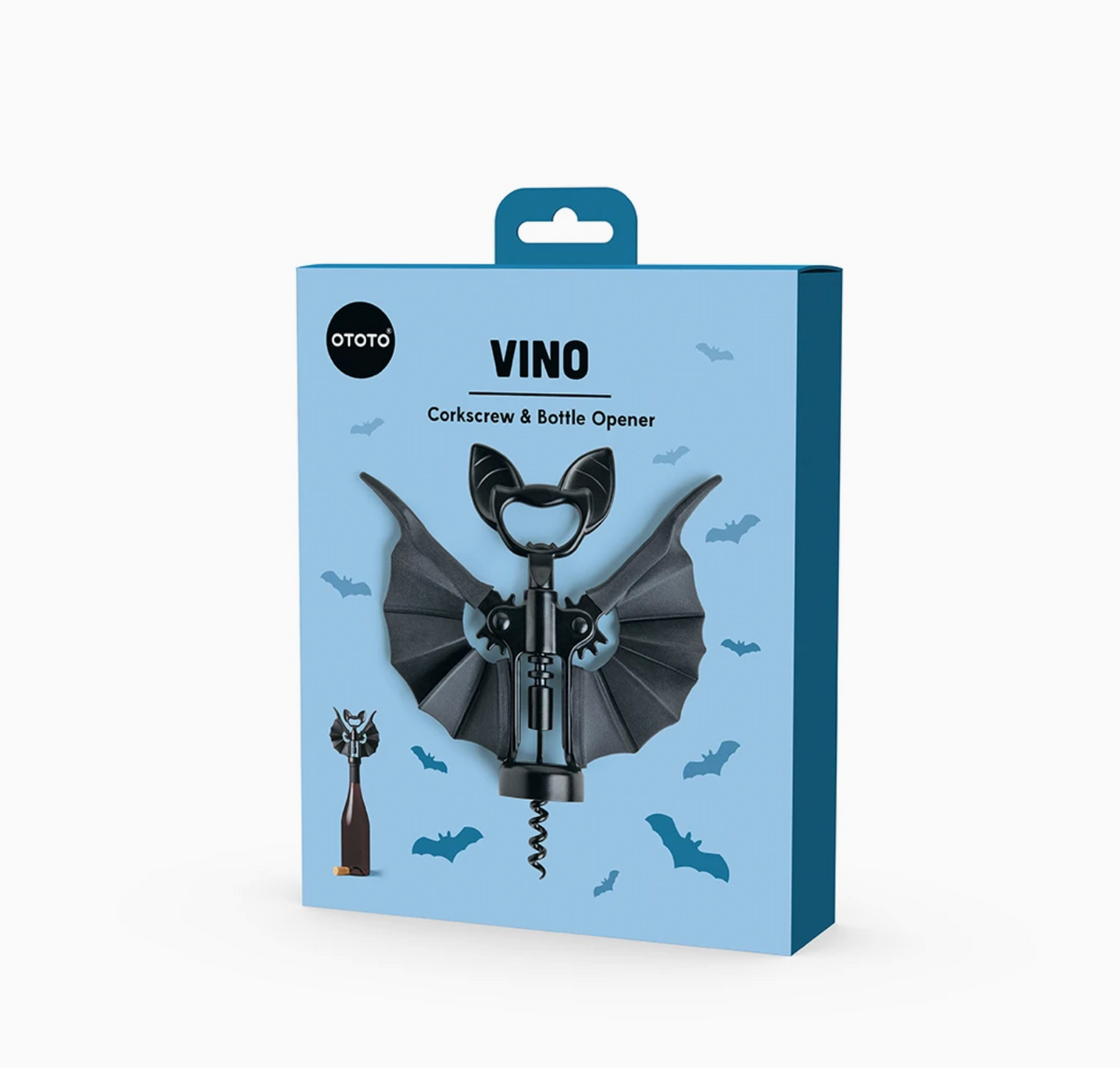OTOTO VINO SPOOKY BAT WINE OPENER