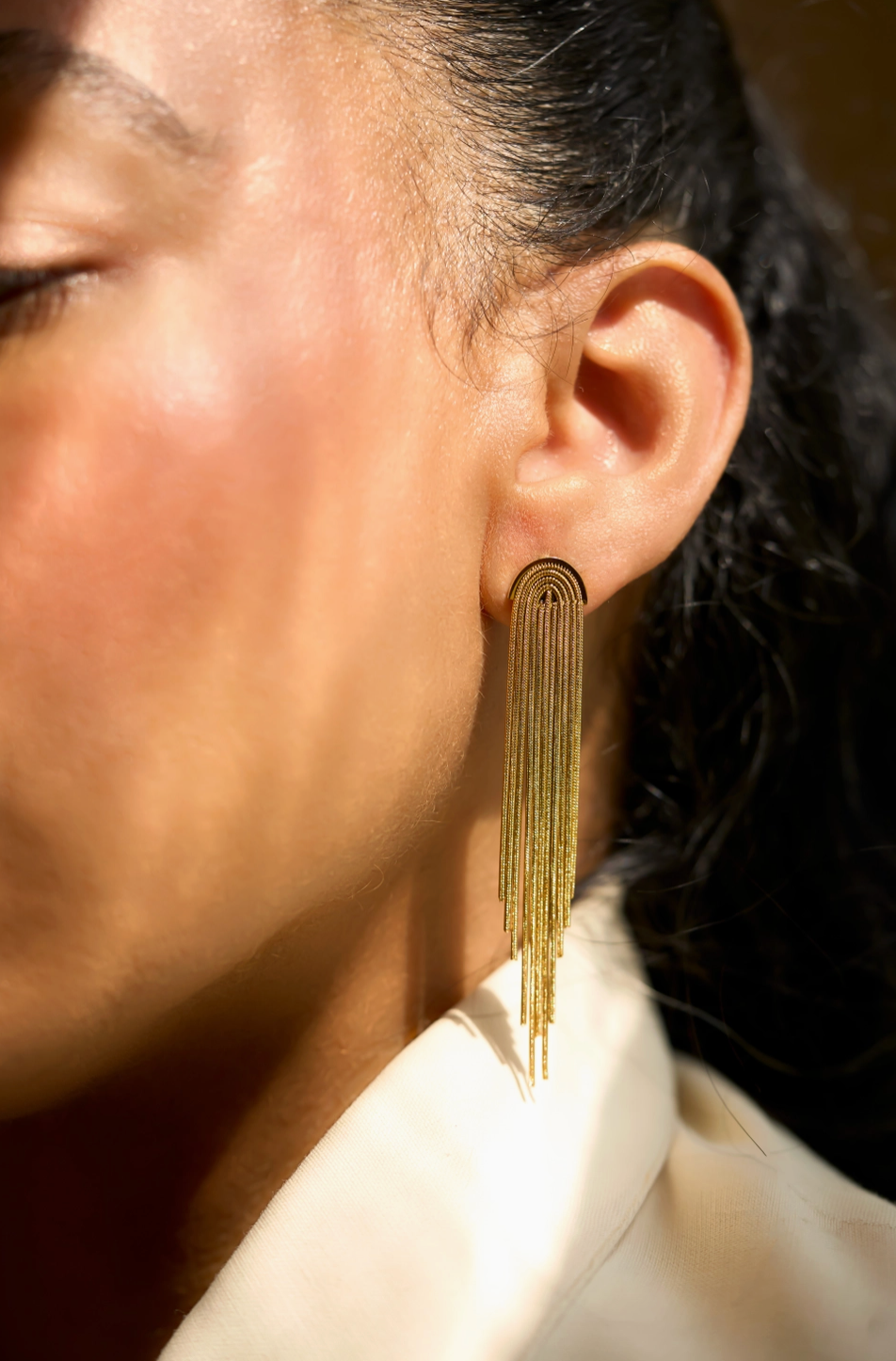 PETER + JUNE SANTANA EARRINGS