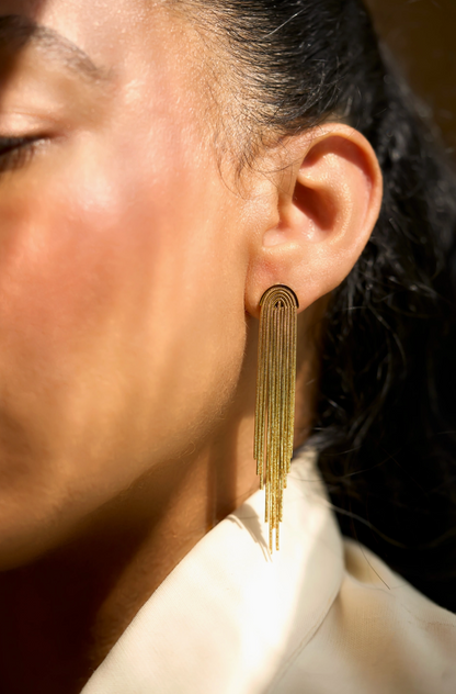 PETER + JUNE SANTANA EARRINGS