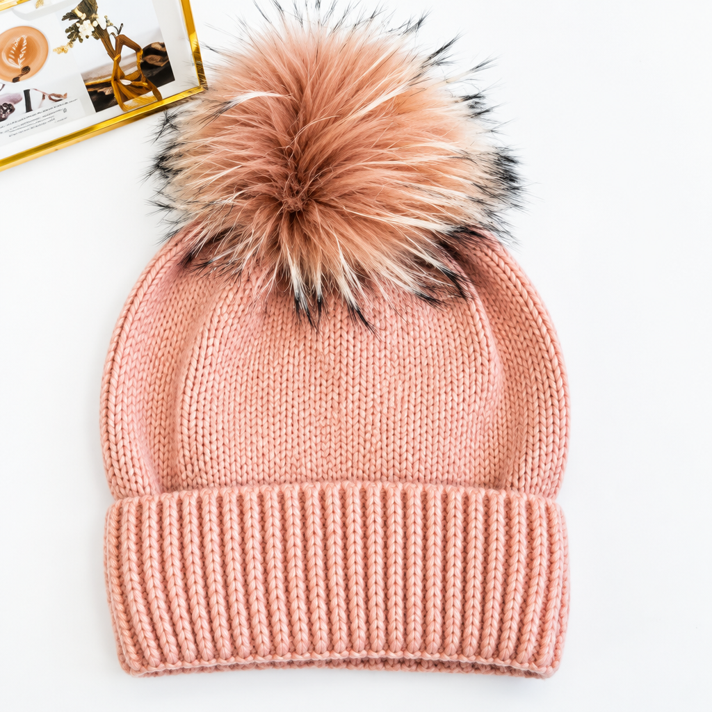 SENSIBLING ROSE POM BEANIE