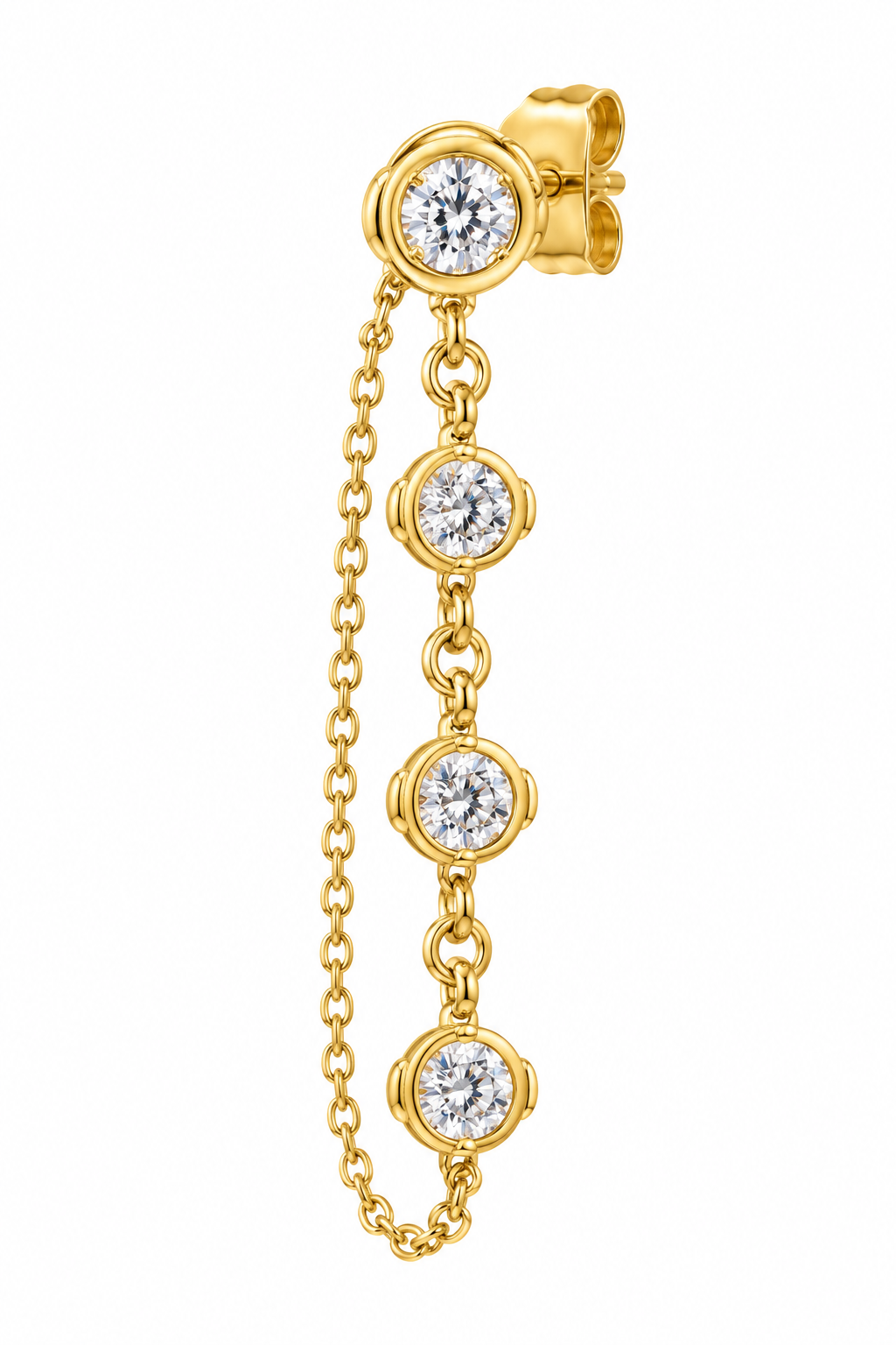 ANARCHY STREET DEMI CHAIN EARRING