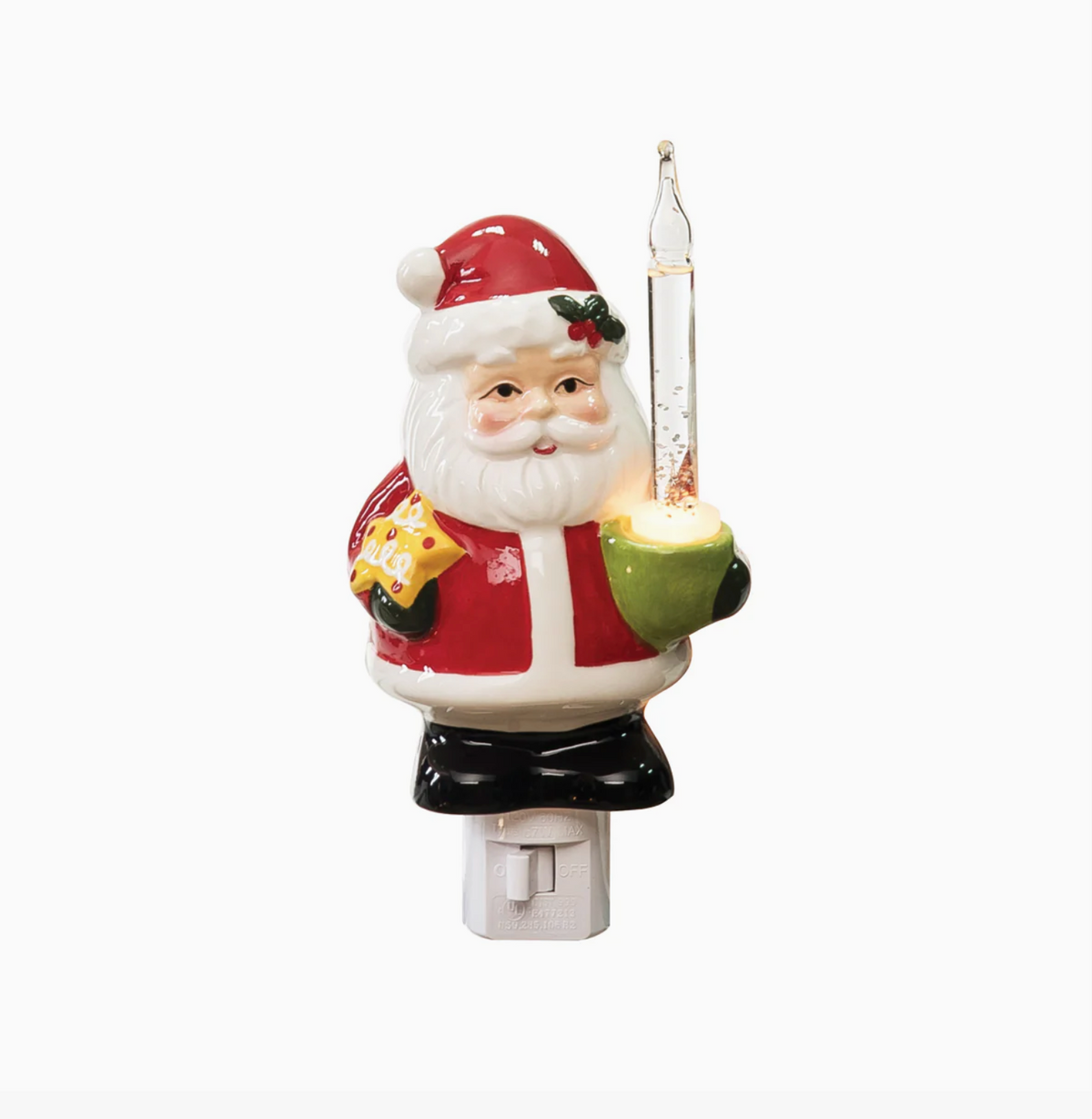 C & F CHRISTMAS BUBBLE NIGHT LIGHTS