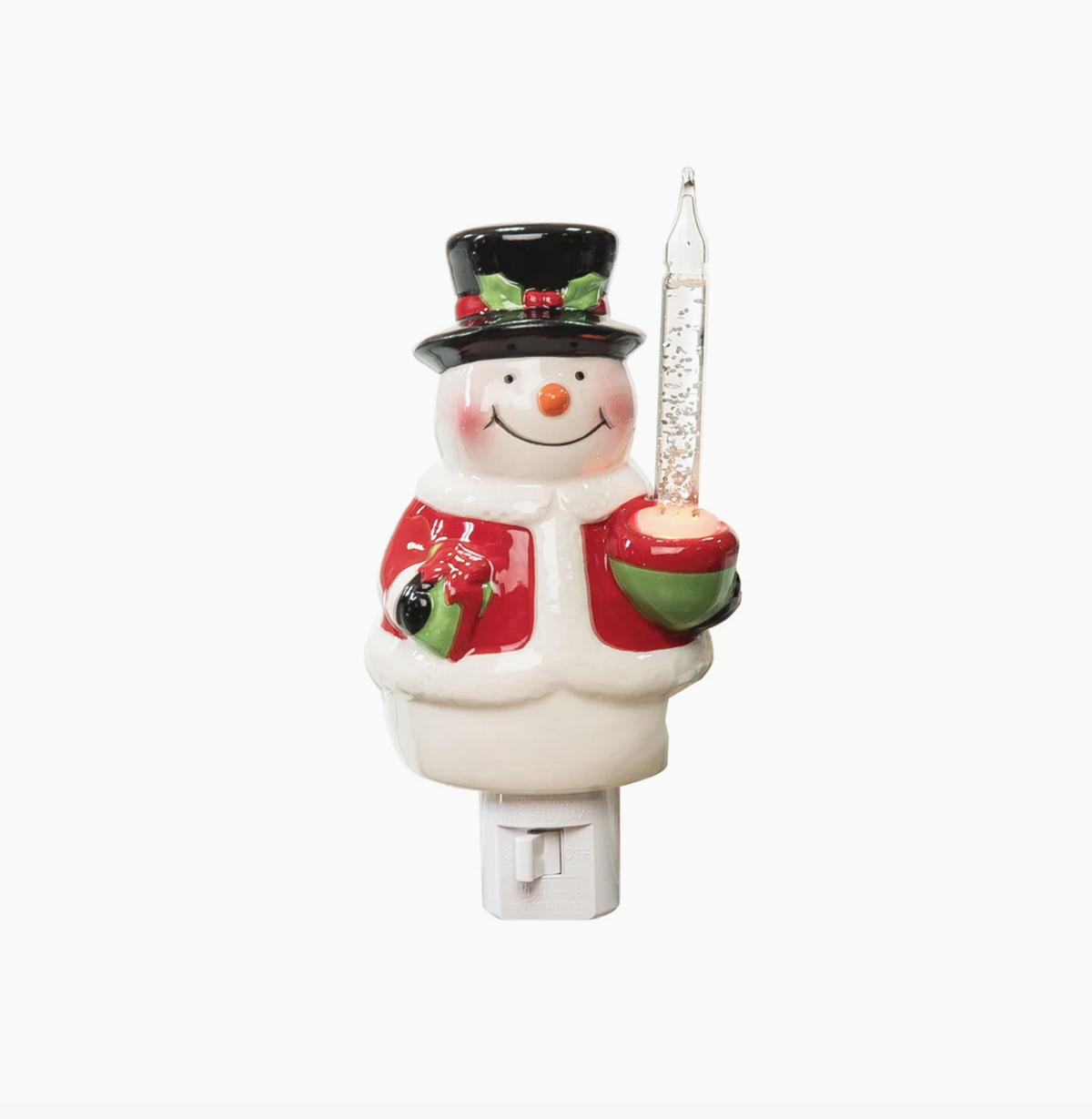 C & F CHRISTMAS BUBBLE NIGHT LIGHTS