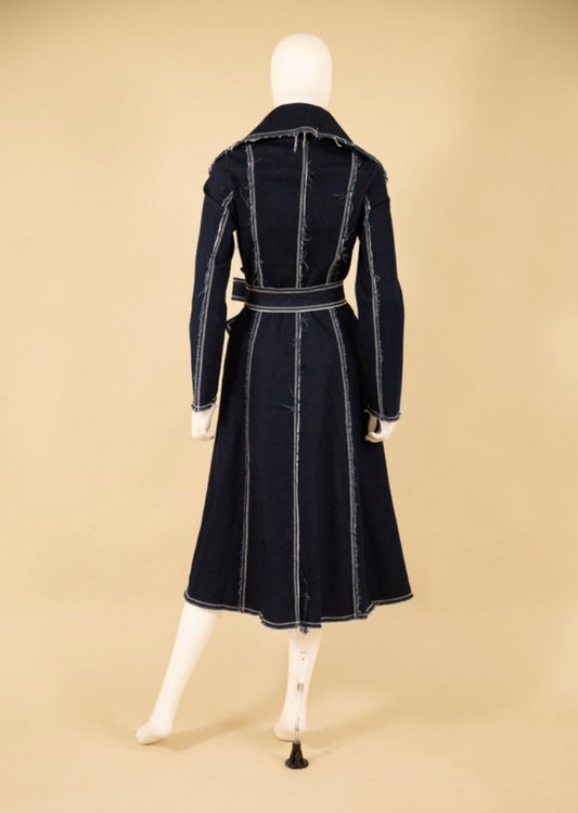 SAMUEL DONG MIDNIGHT MUSE COAT DRESS