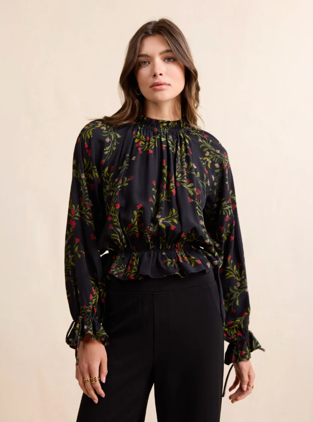 SADIE & SAGE GIRLS GATHERING POET BLOUSE