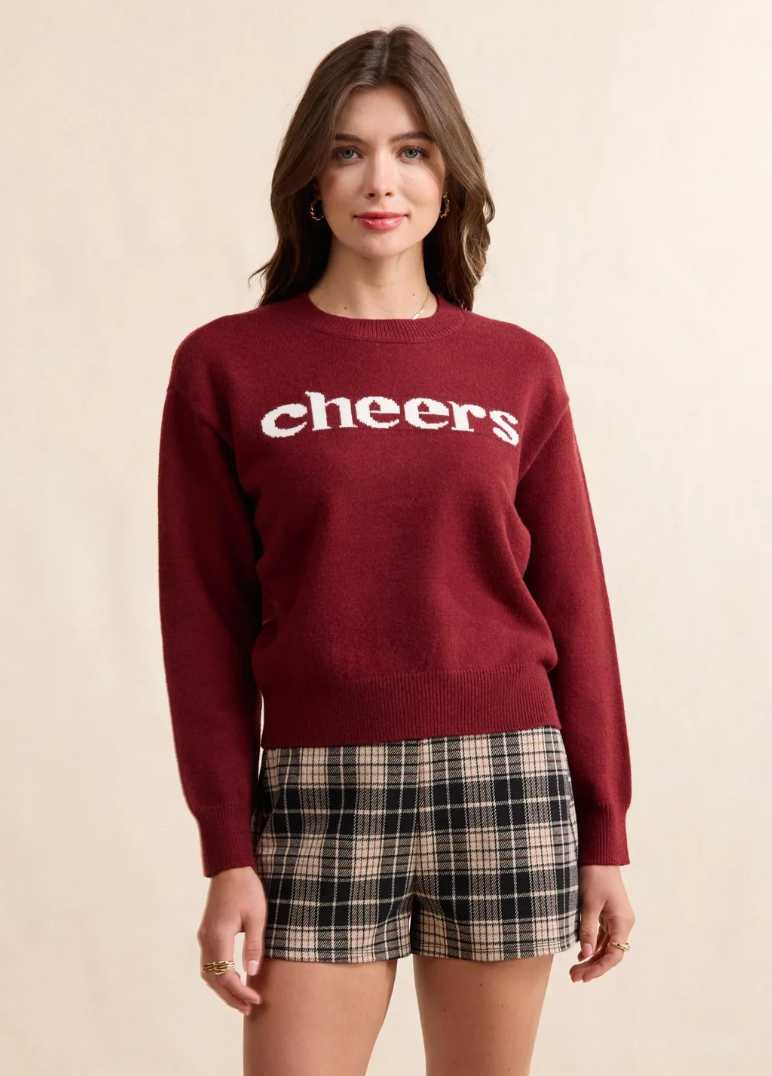 SADIE & SAGE CHEERS SWEATER