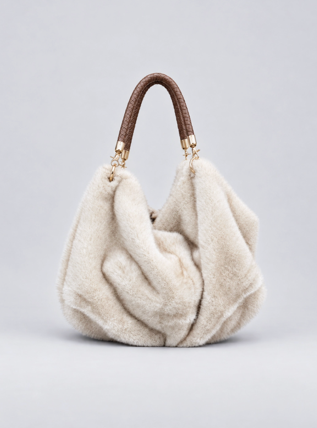 VAV B2B FUR GET ABOUT IT PURSE