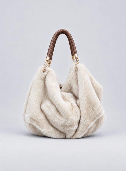 VAV B2B FUR GET ABOUT IT PURSE