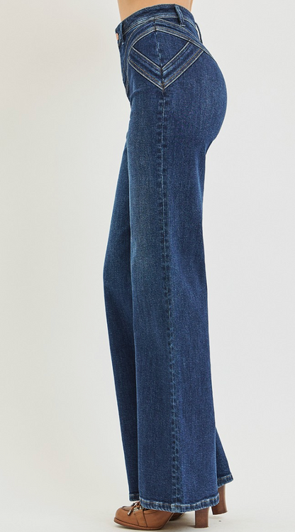RISEN BELINDA HIGH RISE DENIM