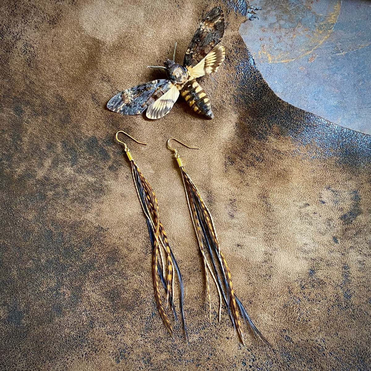ASTALI FEATHER EARRINGS
