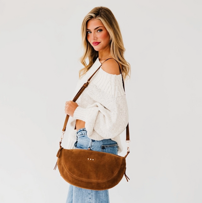 PRETTY SIMPLE NETTY CROSSBODY PURSE