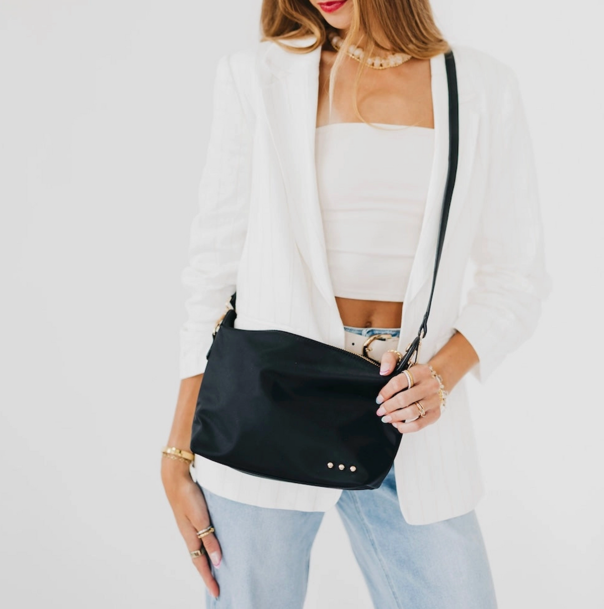 PRETTY SIMPLE TAYLOR NYLON PURSE