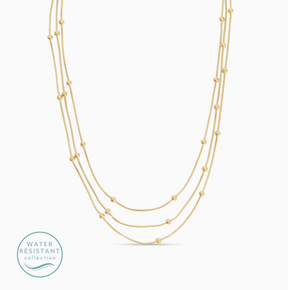 SPLENDID IRIS FIREFLY NECKLACE