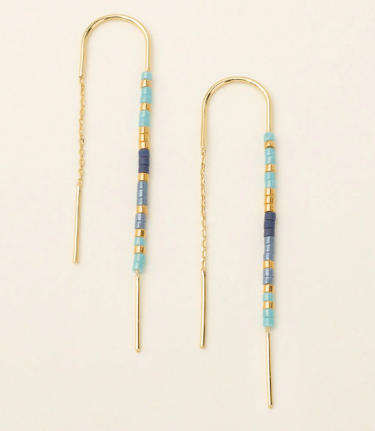 SCOUT MIYUKI THREAD EARRINGS