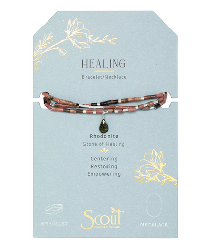 SCOUT TEARDROP STONE WRAP