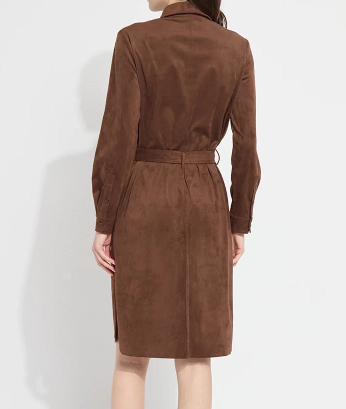 LYSSE SUEDE SCHIFFER DRESS