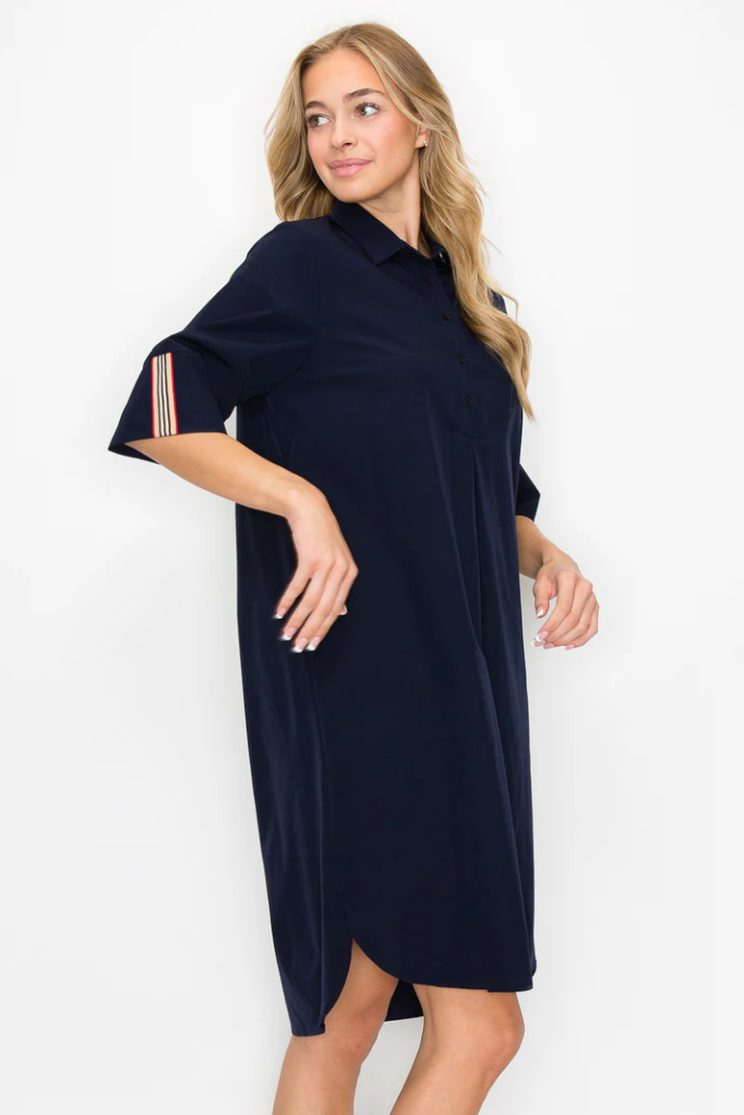 JOH WENDI WOVEN TUNIC DRESS