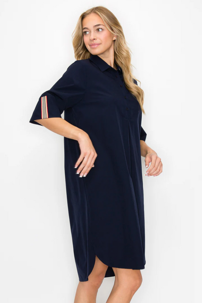 JOH WENDI WOVEN TUNIC DRESS