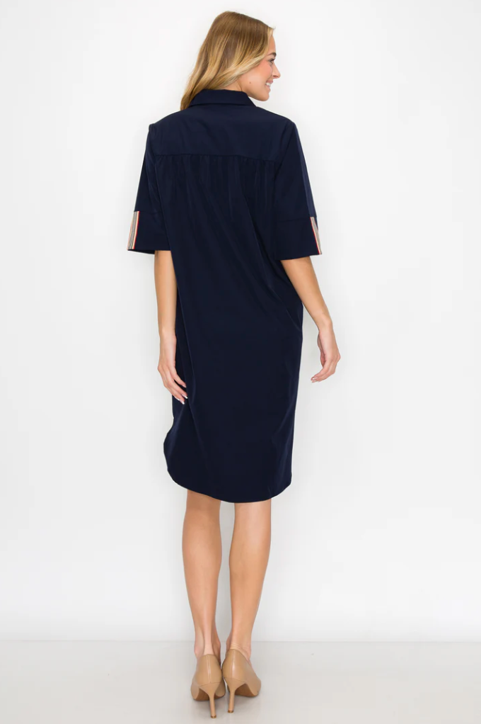 JOH WENDI WOVEN TUNIC DRESS