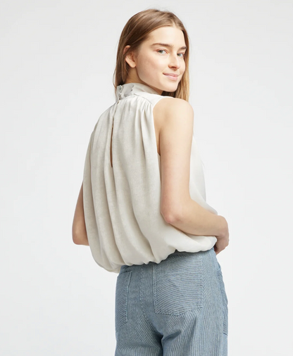 SELF CONTRAST CORA BLOUSE