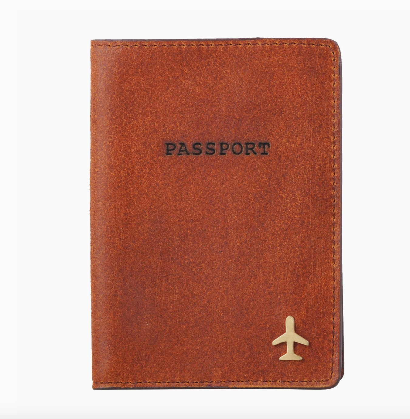 MOST WANTED USA LEATHER PASSPORT HOLDER