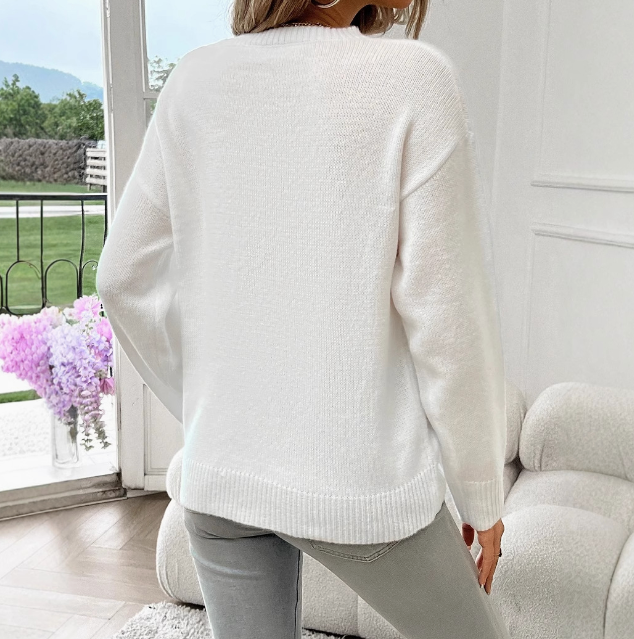 HIDDEN BRAND AMERICAN FLAG SWEATER
