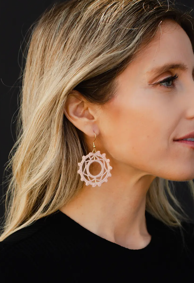 PANACHE CROCHET HOOPS