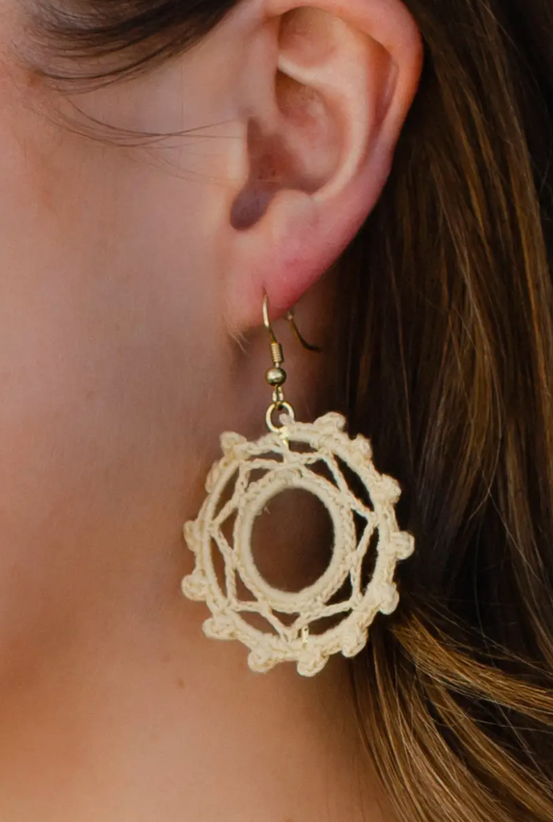 PANACHE CROCHET HOOPS