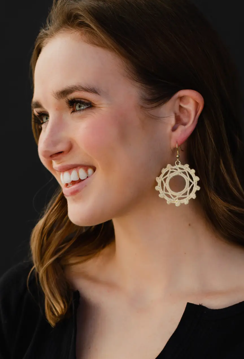 PANACHE CROCHET HOOPS