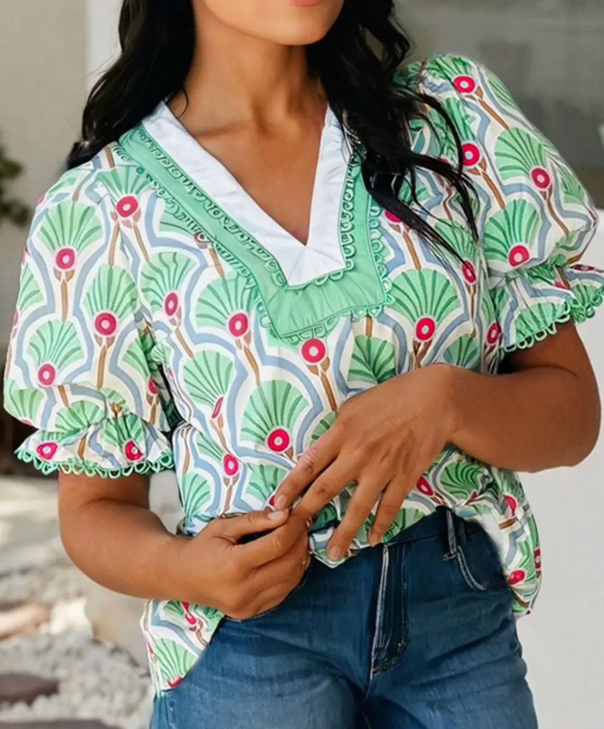 LITTLE DAISY CLOSET ANNIE BLOUSE