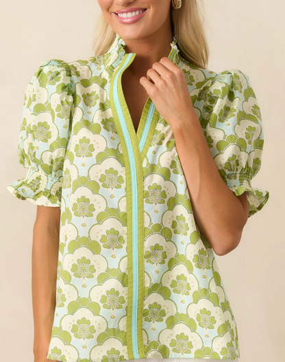 LITTLE DAISY CLOSET LUCKY GIRL BLOUSE