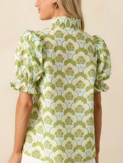 LITTLE DAISY CLOSET LUCKY GIRL BLOUSE