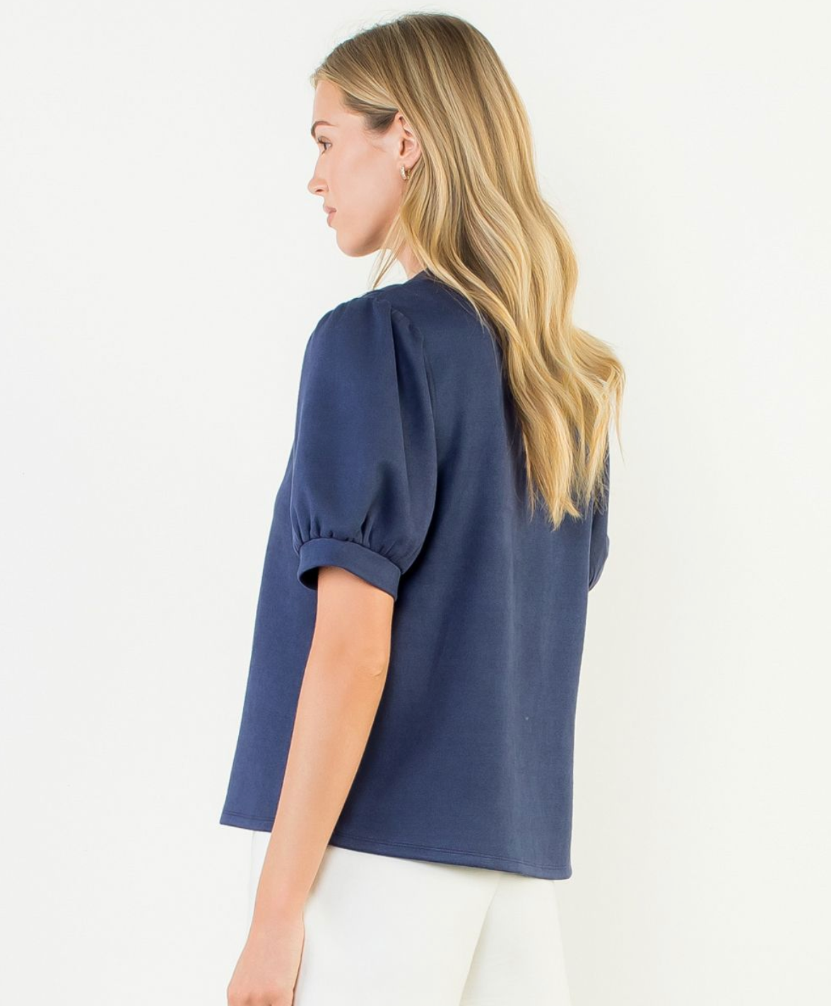 THML SALLY SUEDE TOP