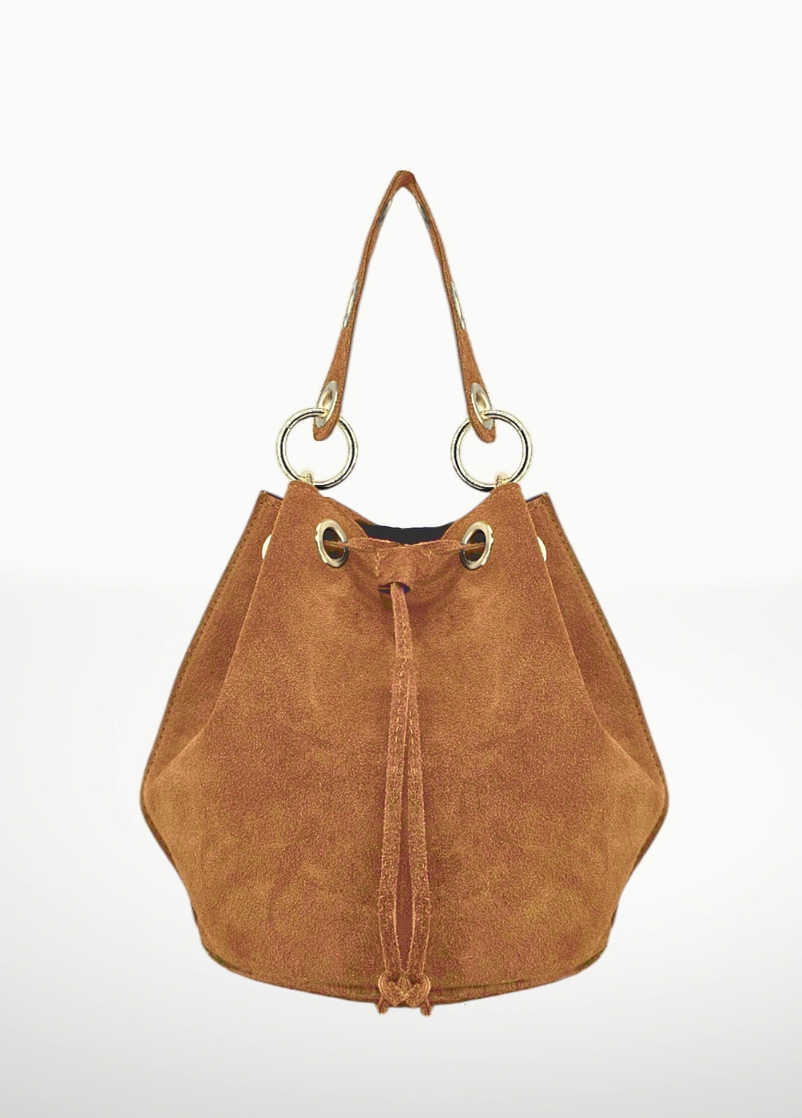 ITALIAN'S LEATHER BUCKET BAG